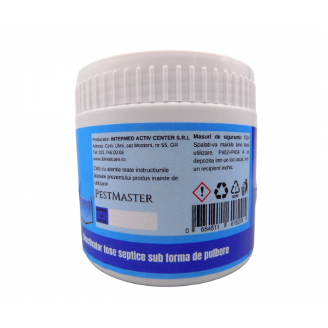  Clean Foss Forte - Bioactivator pentru Fose Septice - 500gr