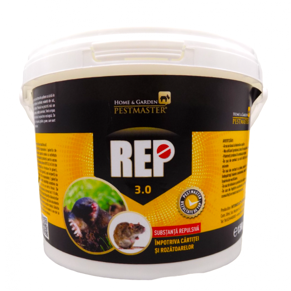  REP 3.0 – Repelent impotriva cartitelor si rozatoarelor - 1,5 kg