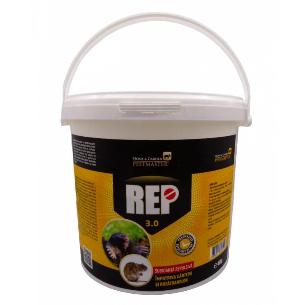  REP 3.0 – Repelent impotriva cartitelor si rozatoarelor - 4 kg