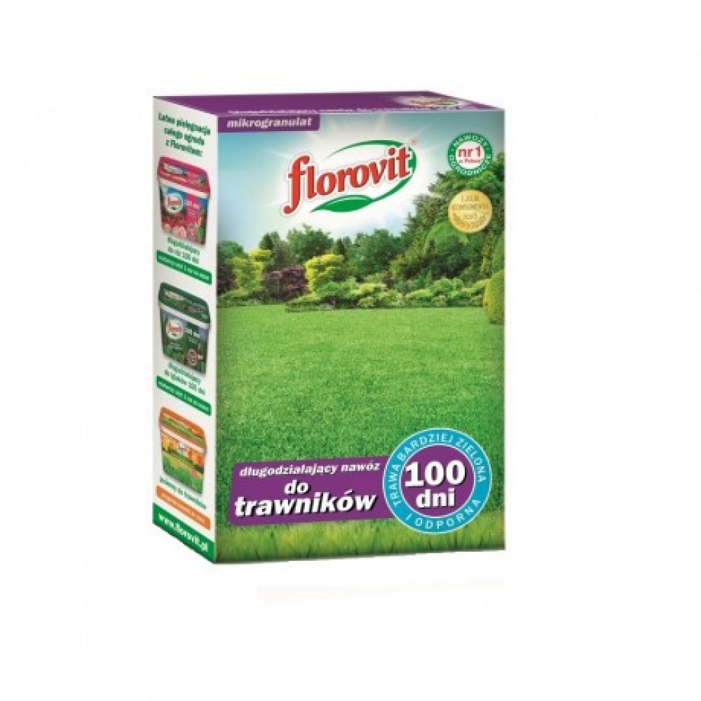 Florovit: Ingrasamant specializat granulat pentru gazon, 1kg