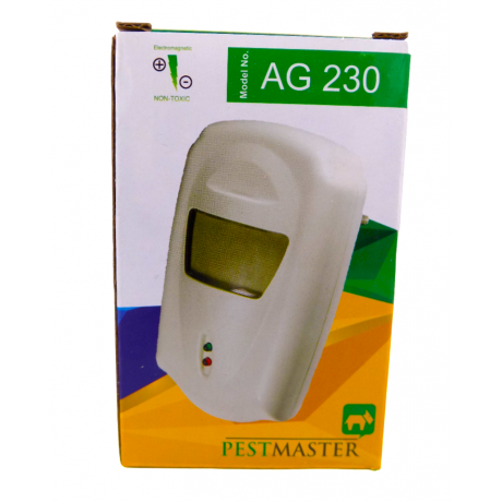  Pestmaster:Pest Repeller AG230 - dispozitiv cu unde electromagnetice anti soareci 