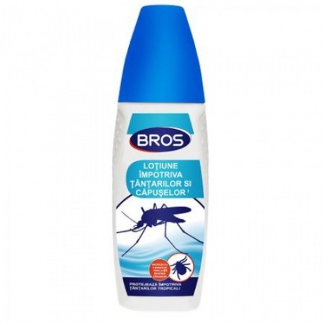 Bros: Spray lotiune impotriva tantarilor si a capuselor, 100ml. (001)