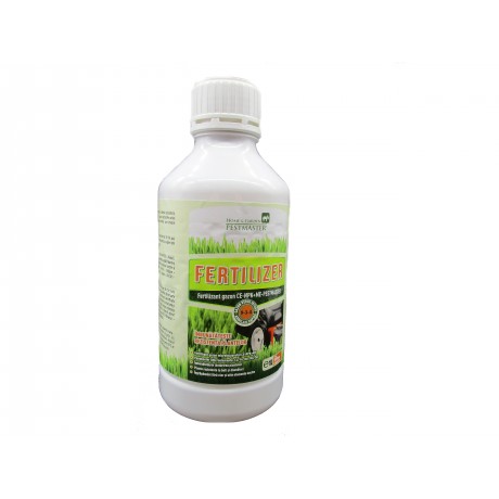 PESTMASTER: Fertilizer concentrat pentru gazon (9-3-4) CE-NPK+ME, 1L