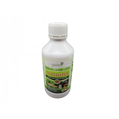 PESTMASTER: Fertilizer concentrat pentru gazon (9-3-4) CE-NPK+ME, 1L