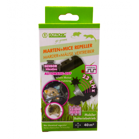 Animal Reppeler Mobile 78480 (40mp):Aparat pentru protectie auto anti daunatori