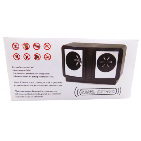 A319 DUAL Pest Repeller  - (200 mp): Aparat anti soareci cu ultrasunete