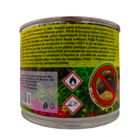  Pestmaster: Carbid Granulat, 500gr, impotriva cartitelor