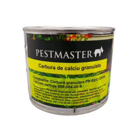  Pestmaster: Carbid Granulat, 500gr, impotriva cartitelor