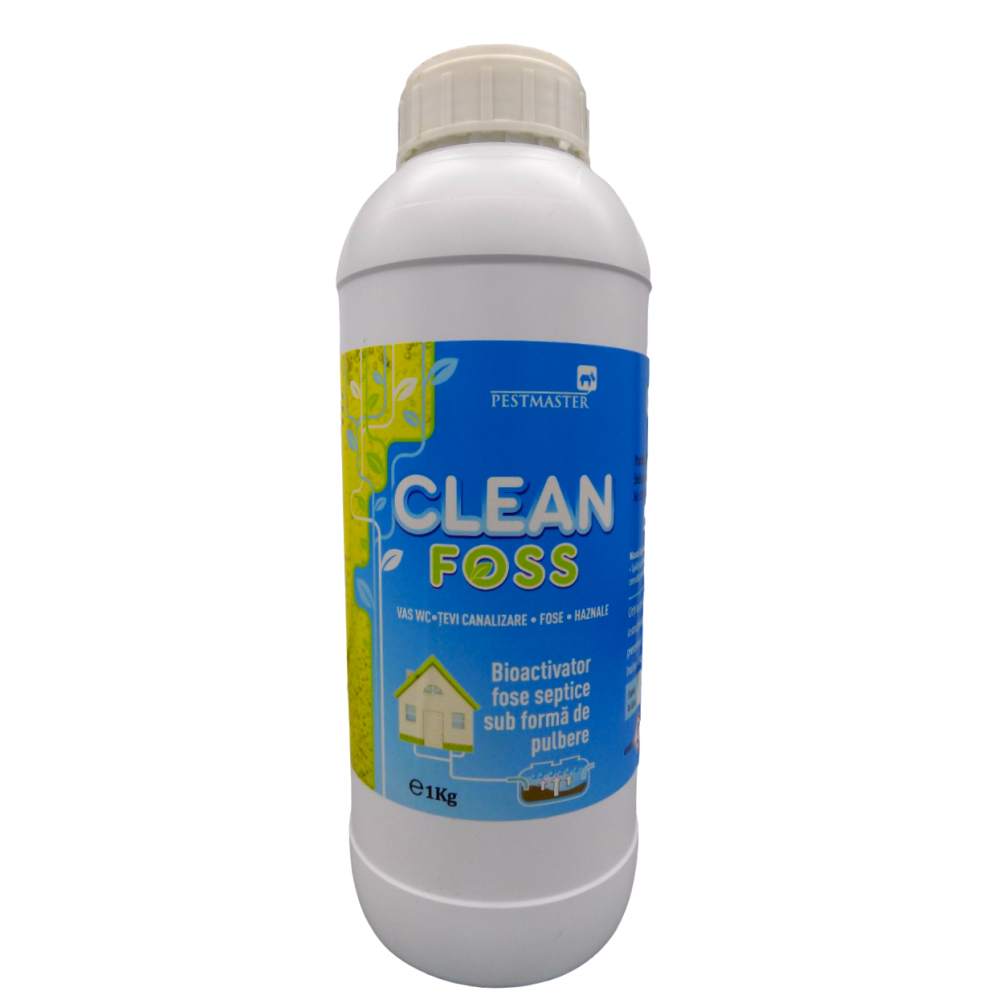 Clean-Foss - bioactivator fose septice sub forma de pulbere - 1kg