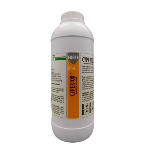 Cypertox FORTE 1L: Insecticid igiena publica anti insecte 