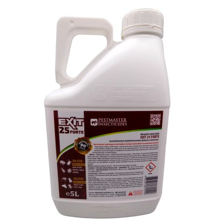 Exit 25 FORTE, 5 L - Insecticid profesional cu efect de soc 