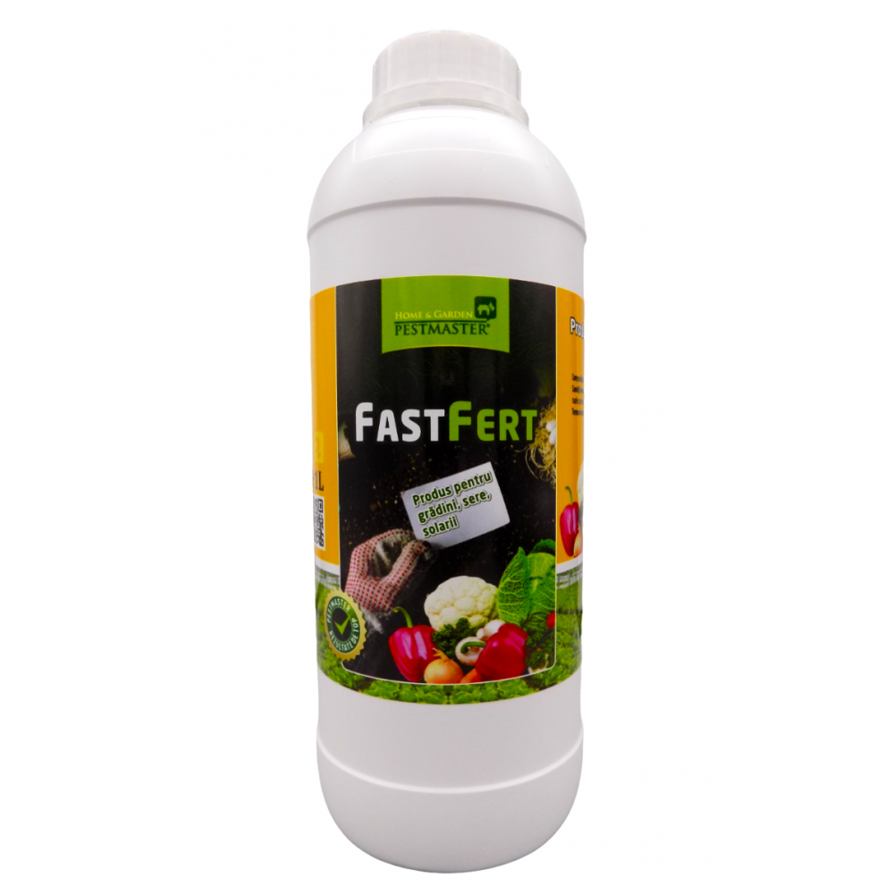  Fast Fert, 1L: Dezinfectant ecologic pentru sere, gradini, solarii 