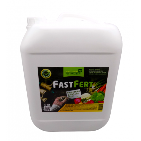  Fast Fert, 10 L: Dezinfectant ecologic pentru sere, gradini, solarii 