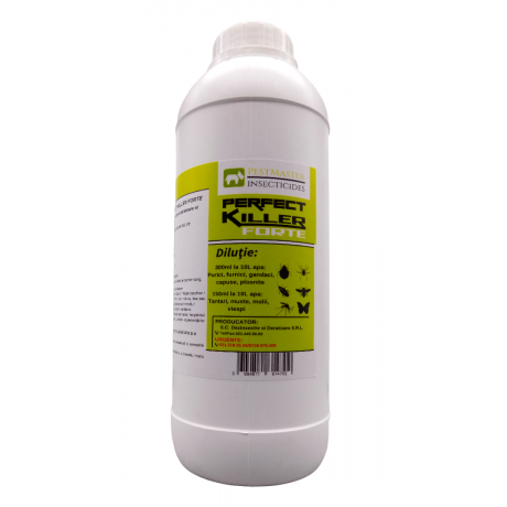 Pestmaster: Perfect Killer FORTE 1 L- Insecticid pentru uz caznic