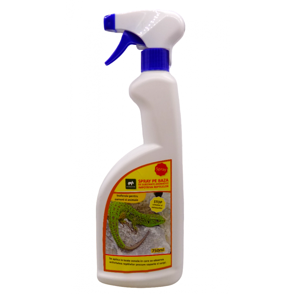 PR 68 (750 ml) - Spray impotriva reptilelor: serpi, soparle, gustere 