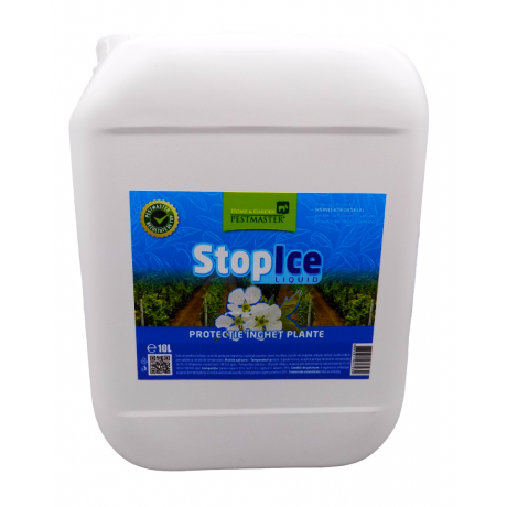 Stop Ice Liquid: Solutie Impotriva Inghetului, Pentru Plante, Pomi, Vita De Vie, 10L