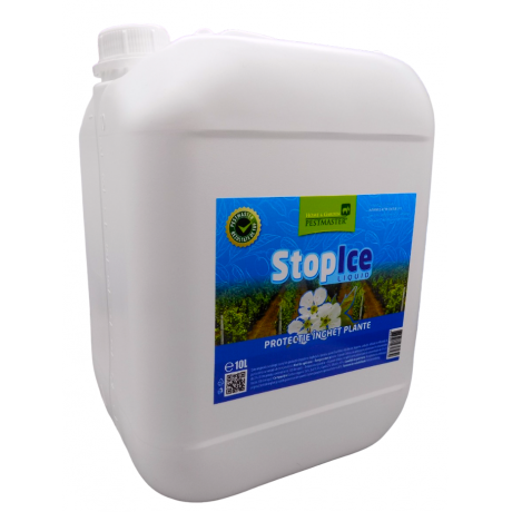 Stop Ice Liquid: Solutie Impotriva Inghetului, Pentru Plante, Pomi, Vita De Vie, 10L