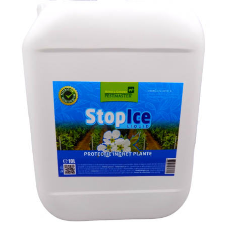 Stop Ice Liquid: Solutie Impotriva Inghetului, Pentru Plante, Pomi, Vita De Vie, 10L