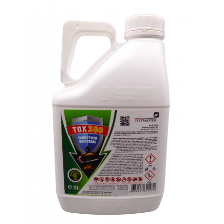 TOX 300 FORTE, 5 L - insecticid concentrat universal pentru insectele taratoare si zburatoare 