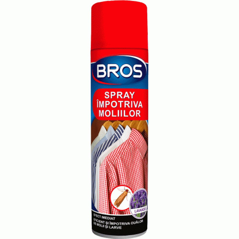   Bros: Spray impotriva moliilor, 150 ml. (033)