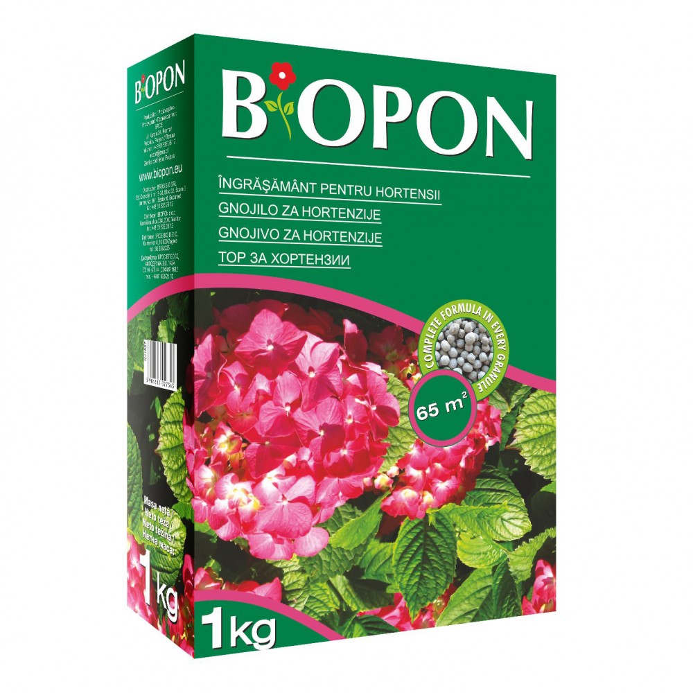 BIOPON: Ingrasamant pentru hydrangea (hortensia), 1 kg 