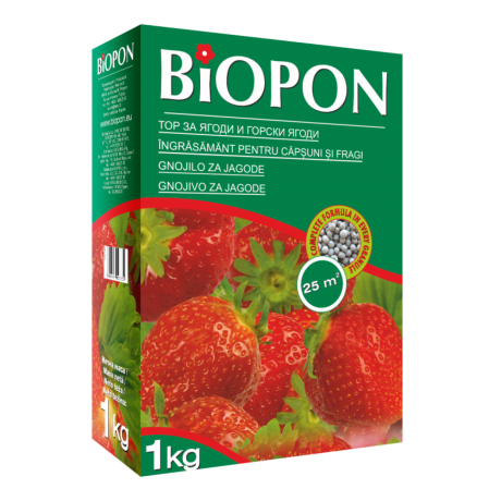 BIOPON: Ingrasamant pentru capsuni si fragi, 1 kg