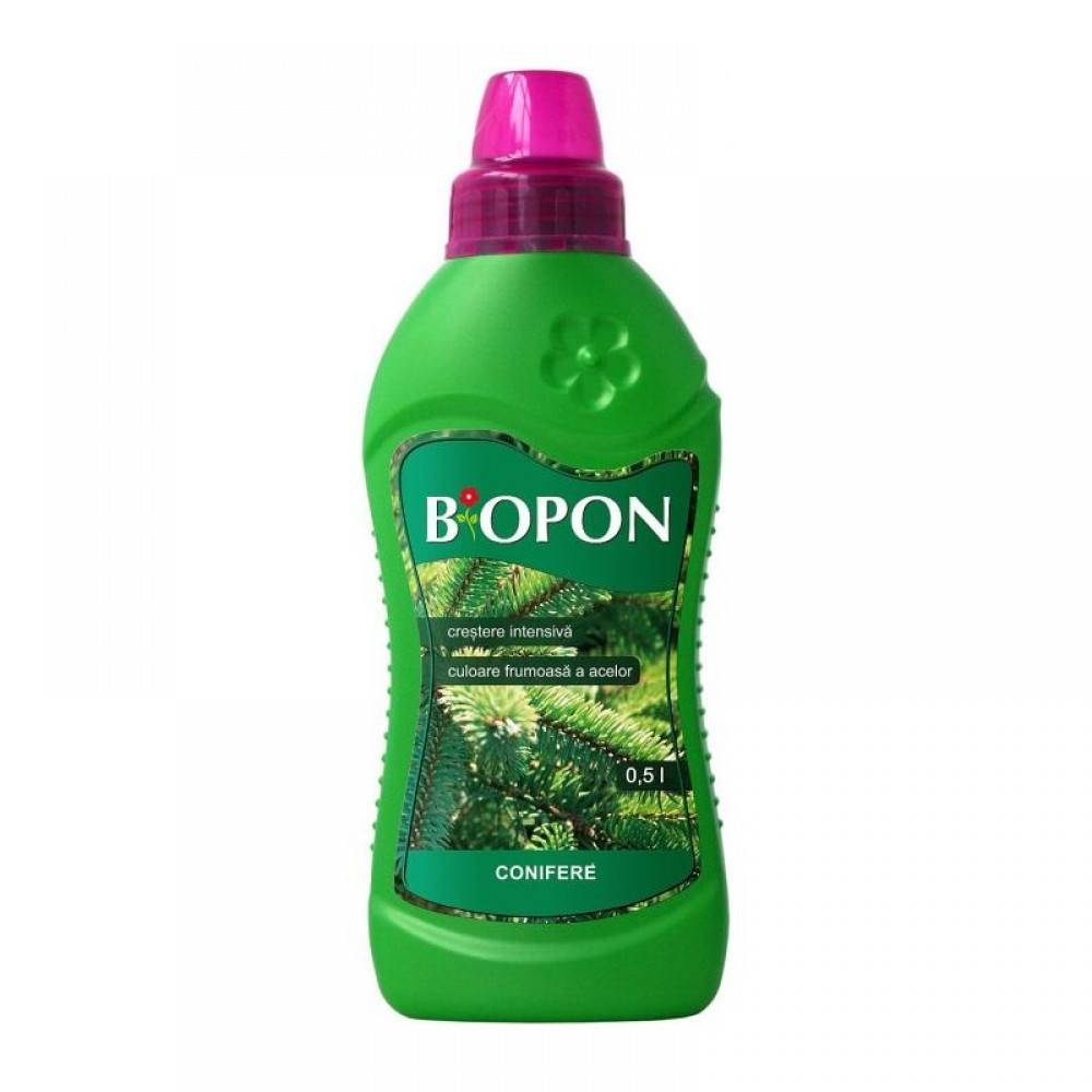 BIOPON: Ingrasamant pentru conifere, 0,5 L