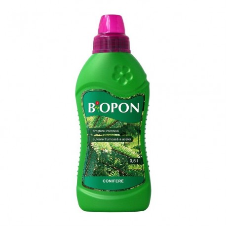 BIOPON: Ingrasamant pentru conifere, 0,5 L