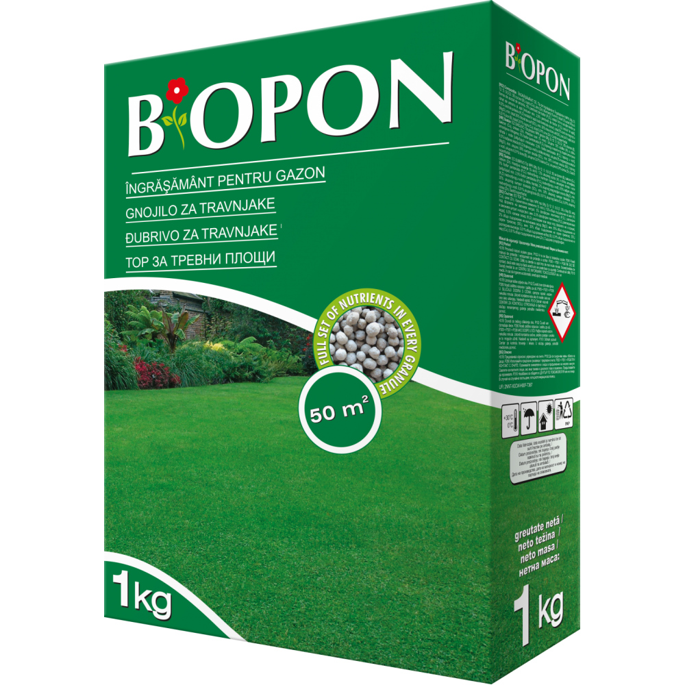 BIOPON: Ingrasamant pentru gazon, 1 kg