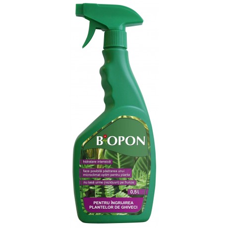 BIOPON: Spray pentru ingrijirea plantelor, 500 ml