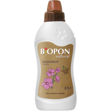 Biopon: BioHumus natural pentru orhidee, 0.5L