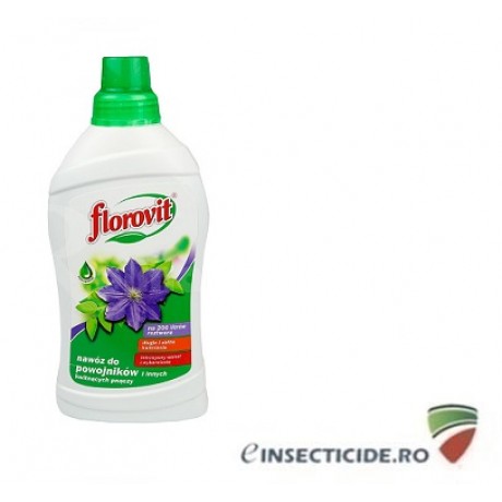 Florovit: Ingrasamant specializat lichid pentru clementine si plante cataratoare, 1L