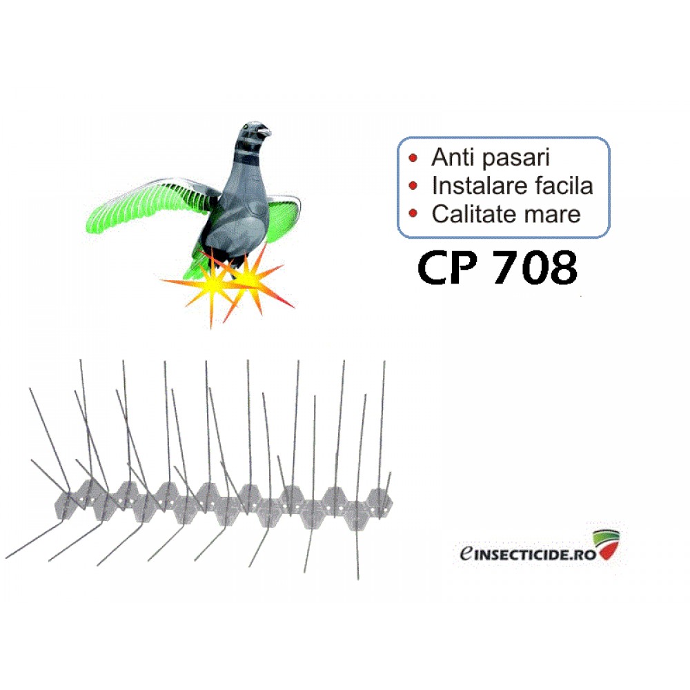 CP 708: Kit anti-porumbei cu 60 de tepi