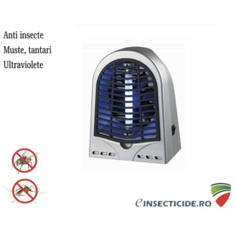  GH-4 (50 mp) - Aparat anti insecte cu lampa UV (1x4W) si ventilator 