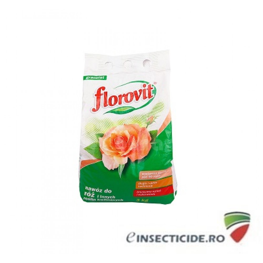 Florovit: Ingrasamant pentru trandafiri, 3kg