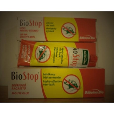  Biostop: Lipici anti soareci si sobolani non-toxic, (135 gr)