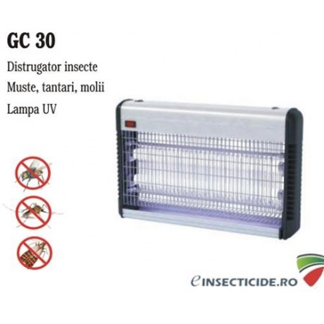 GC 30W (100 mp): Distrugator anti-insecte semiprofesional