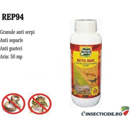  REP94  (1000 ml)  - Granule naturale impotriva reptilelor: serpi, soparle, gusteri 