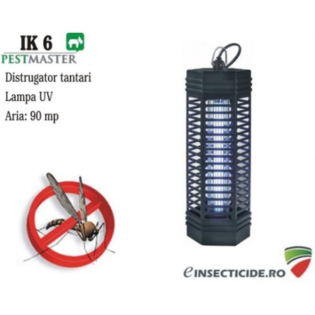 Pestmaster IK6 (90 mp)-  Lumina ultravioleta ce elimina insectele zburatoare 