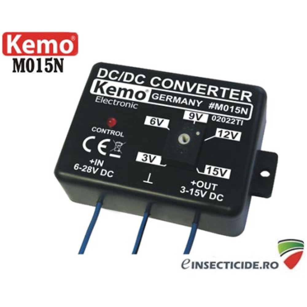 M015N: Convertor de tensiune 6/28V - 3/15V 