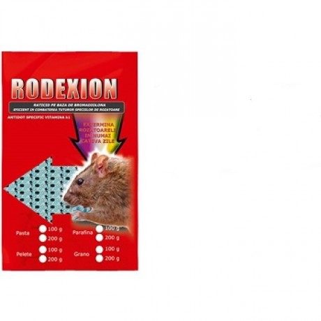 Rodexion Micropelete, 200 gr - Momeala raticida contra rozatoarelor