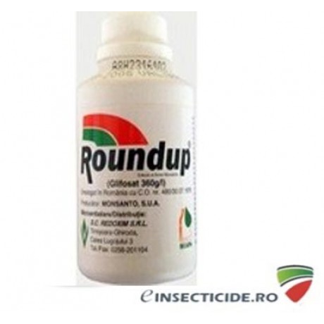 Roundup (100 ml): Combate buruienile dintre dalele de ciment 