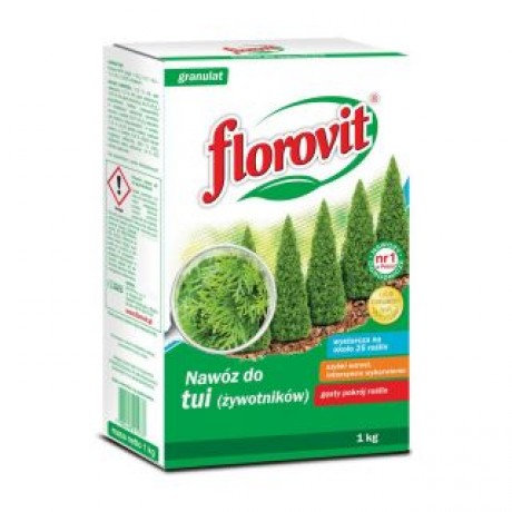 Florovit: Ingrasamant Thuja (Tuia), 1kg 